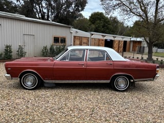 1971 ZD Fairlane 302 V8 - Bronze Wine