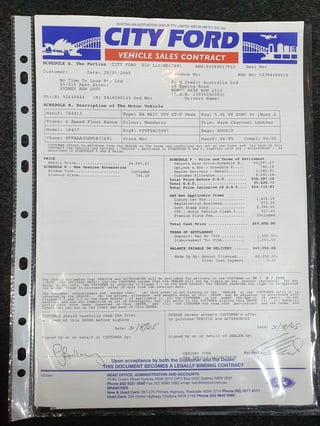 2005 Ford FPV BA MkII Falcon GTP - Twin Turbo 722rwkW