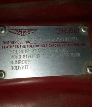 2000 Tickford Falcon XR8  (WITHDRAWN)