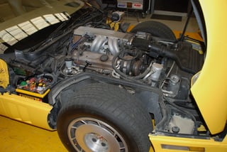 Convertible Chevrolet Corvette 1988