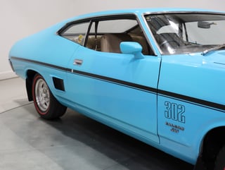 1974 Ford XB Falcon 500 GS V8 Manual Hardtop - Deep Aqua