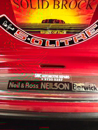 1980 VC HDT Brock Commodore Build No. 195