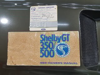 1969 Mustang Shelby GT350 4 Speed Manual