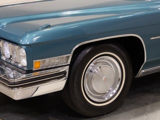 1973 Cadiliac DeVille 4-door Pillarless - 16,673 miles from new!