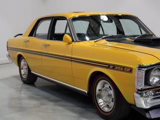 1970 Ford Falcon XY GT Replica - Yellow Ochre Sunroof 