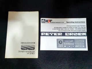 1985 VK HDT Commodore SS Group A - Build 279/500