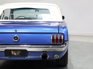 1965 Ford Mustang Convertible 302ci - Estoril Blue Metallic 