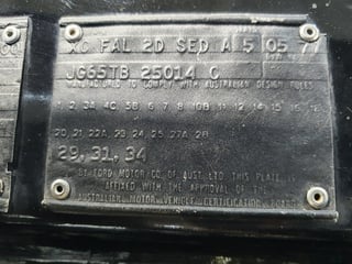 1977 XC Falcon Hardtop - Mad Max Replica