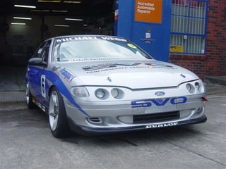 Mick Webb built EL SVO race car