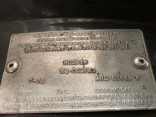 1971 HQ Holden Monaro LS Street Machine - Black Beauty