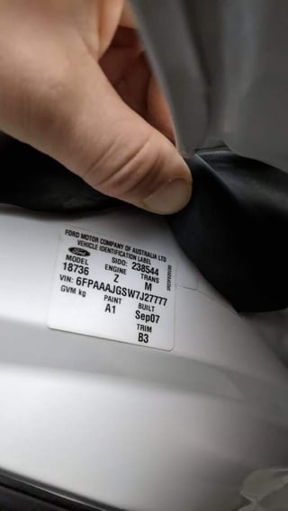 2007 FPV BFII Falcon GT Cobra Build No.79 - 6 Speed Manual