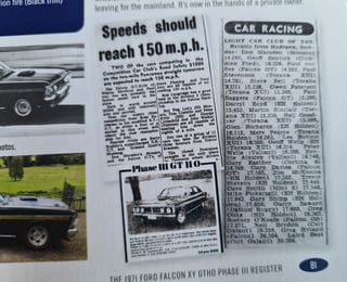 1971 XY Falcon GTHO Phase 3