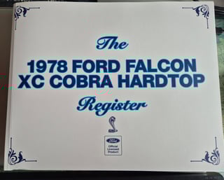 1978 Ford Falcon XC Cobra 5.8 Litre - Build No 137