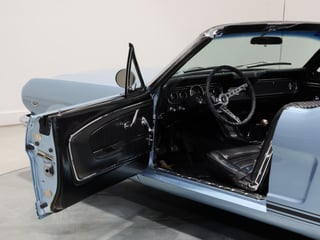 1966 Ford Mustang Convertible GT - 289 4V - Silver Blue