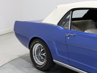 1965 Ford Mustang Convertible 302ci - Estoril Blue Metallic 