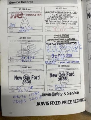 2000 Tickford TE50 Series T2