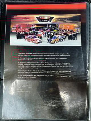 2006 HSV GTO Z Series Signature Coupe Build No.19