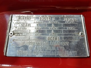 1983 Ford XE ESP Fairmont Ghia 5.8L V8