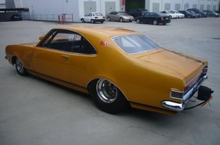HK Monaro GTS drag car