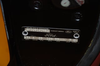 1968 390 4V Mustang GT S code Fastback