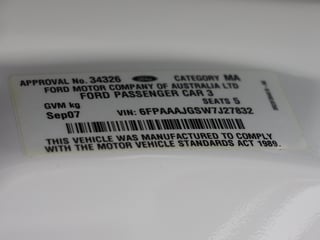 2007 FPV BFII GT R-Spec Cobra - Build No 009