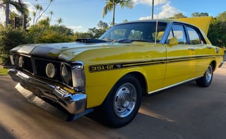 1971 XY GT Falcon - RAA Yellow
