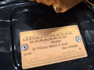 1973 LJ Torana GTR XU1 Replica