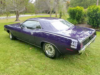 1970 Plymouth Cuda 440 Six Pack Four Speed