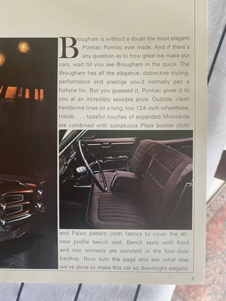 1966 Pontiac Bonneville Brougham - 389 V8