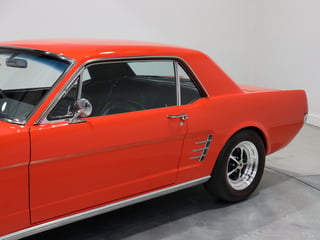 1966 Ford Mustang Coupe 289ci RHD - Signal Flare Red