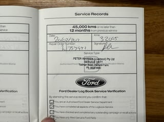 2013 Ford FG MKII Falcon XR6 Kinetic Blue - 106,000 km