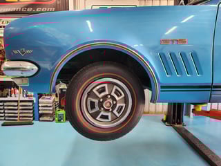 1969 HK GTS Monaro - Bright Blue Metallic 