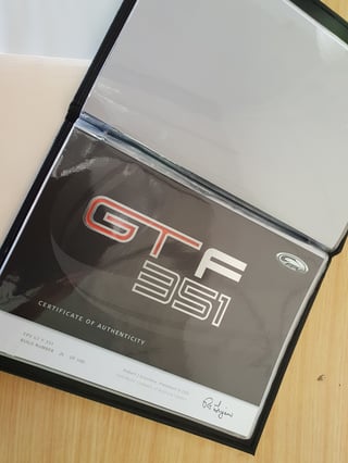 2014 FPV FG Falcon GTF Build No. 26 / 500