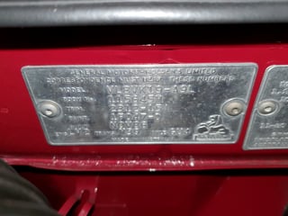 1986 HDT Commodore VL SS Group A - Build 109/500