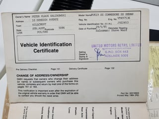 1985 VK SS Group 3 Brock Commodore #2029