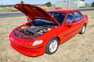 1996 Ford EF Series II Falcon XR8 Tickford 5spd Manual - LeMans Red 