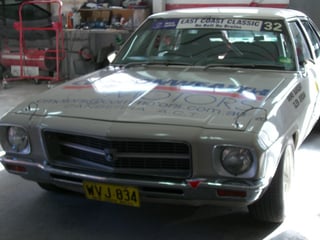 1972 HQ Holden Race Car