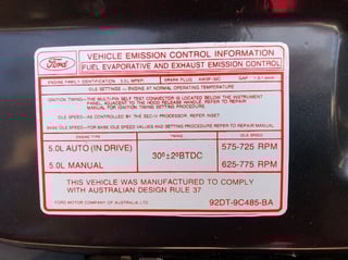 1993 Tickford EB GT Falcon #114