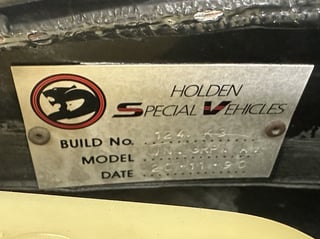 1990 HSV VN SS Group A Commodore - Build No. 124 / 302