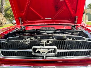 1965 Ford Mustang Hardtop - Rangoon Red
