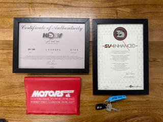 1990 Holden VN  5.0L V8 - SV Enhanced Build No E789 - Maranello Red