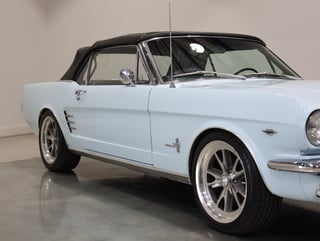 1966 Ford Mustang Convertible 289 2V - Arcadian Blue