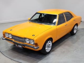 1973 Ford TC Cortina XL - 6cyl 4sp Man - Yellow Fire
