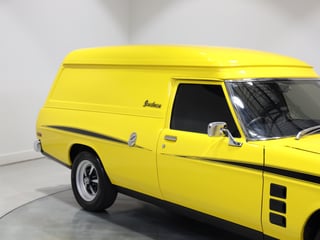 1975 Holden HJ Sandman Panel Van 308ci 4spd  - Absinth Yellow -
