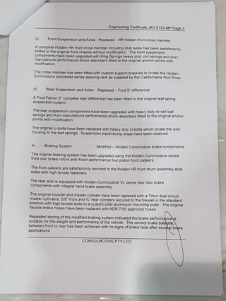 1964 EH Premier - 600hp RB30 Twin Cam Turbo