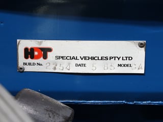 1985 HDT VK SS Group A Brock Commodore Build No 64/500 - 11,820 km