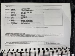 2009 HSV VE Maloo R8 Ute