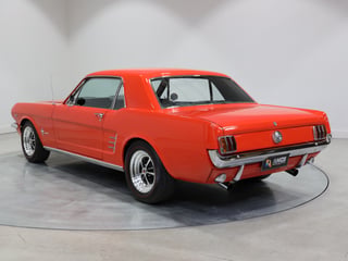 1966 Ford Mustang Coupe 289ci RHD - Signal Flare Red