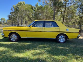 1971 XY GT Falcon - RAA Yellow