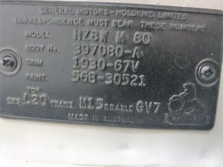 1977 HZ Holden 'SANDBARRA' Ute